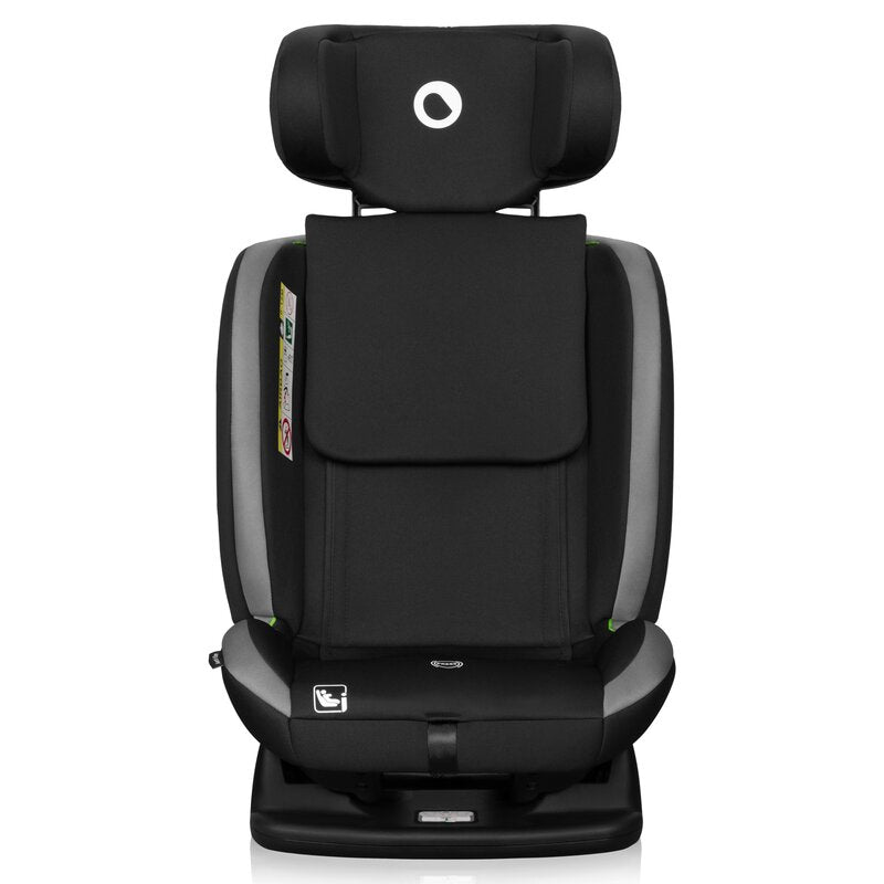 Scaun auto, Lionelo, Aart i-Size, Cu spatar inclinabil in 4 pozitii, Cu tetiera reglabila in 13 pozitii, 0-36 Kg, 40-150 cm, Cu centura siguranta in 3 puncte, Conform cu ECE R129 03, Gri