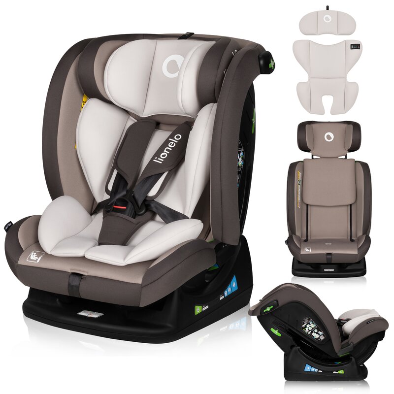 Scaun auto Lionelo Aart i-Size, Bej