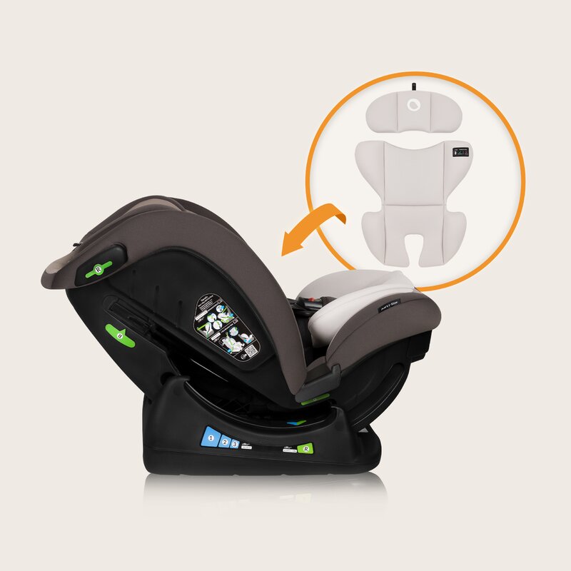 Scaun auto Lionelo Aart i-Size, Bej