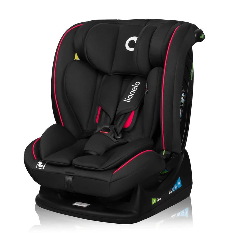 Scaun auto Lionelo Aart i-Size Negru/Roșu