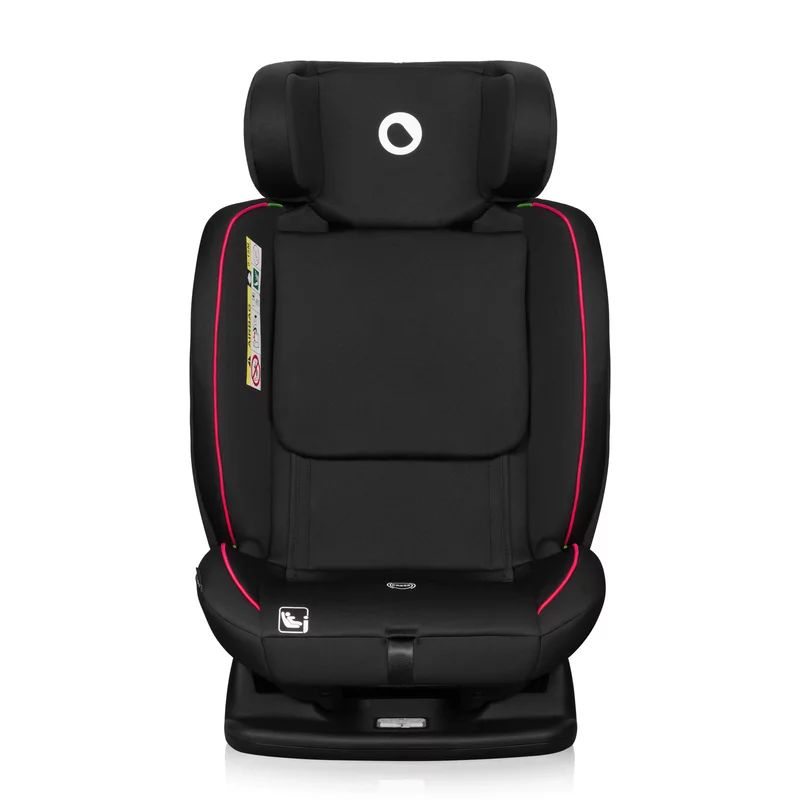 Scaun auto Lionelo Aart i-Size, Negru/Rosu