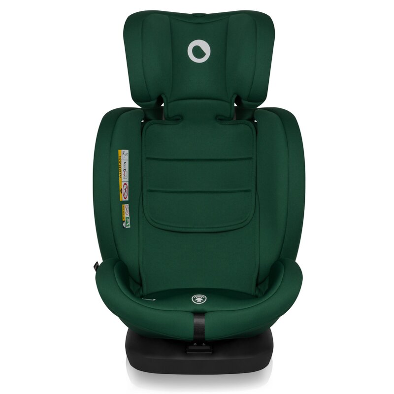 Scaun auto, Lionelo, Bastiaan i-Size, 4 in 1, Protectie laterala, Cu spatar inclinabil in 4 pozitii, Cu tetiera reglabila in 7 pozitii, Rotire 360 grade, Top Tether, 0-36 Kg, 40-150 cm, Cu Isofix, Conform cu ECE R129/03, Verde