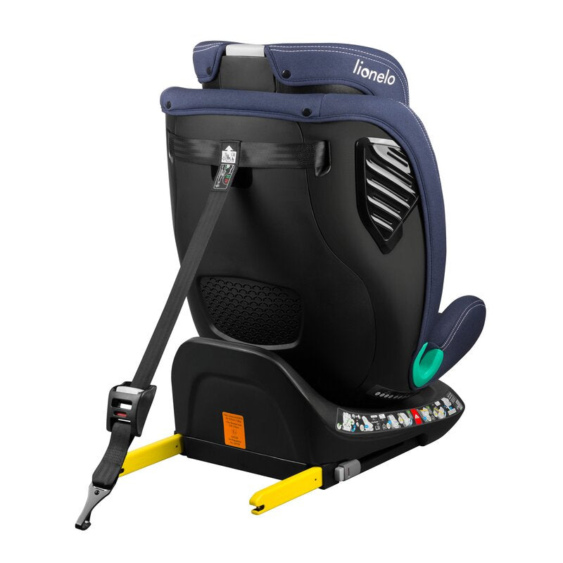 Scaun auto, Lionelo, Bastiaan One i-Size, 4 in 1, Protectie laterala, Cu spatar inclinabil in 4 pozitii, Cu tetiera reglabila in 13 pozitii, Rotire 360 grade, Top Tether, 0-36 Kg, 40-150 cm, Cu Isofix