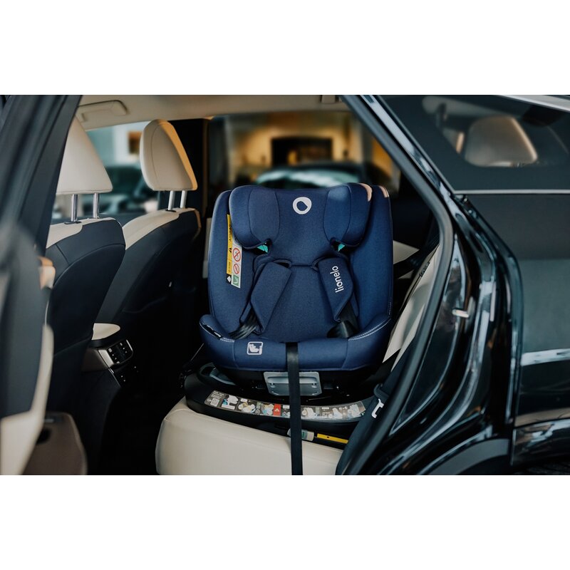 Scaun auto, Lionelo, Bastiaan One i-Size, 4 in 1, Protectie laterala, Cu spatar inclinabil in 4 pozitii, Cu tetiera reglabila in 13 pozitii, Rotire 360 grade, Top Tether, 0-36 Kg, 40-150 cm, Cu Isofix, Conform cu ECE R129, Bej