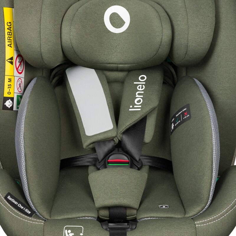 Scaun Auto Lionelo Bastiaan One i-Size 4in1 Rotativ 360 ISOFIX 0-36kg Verde