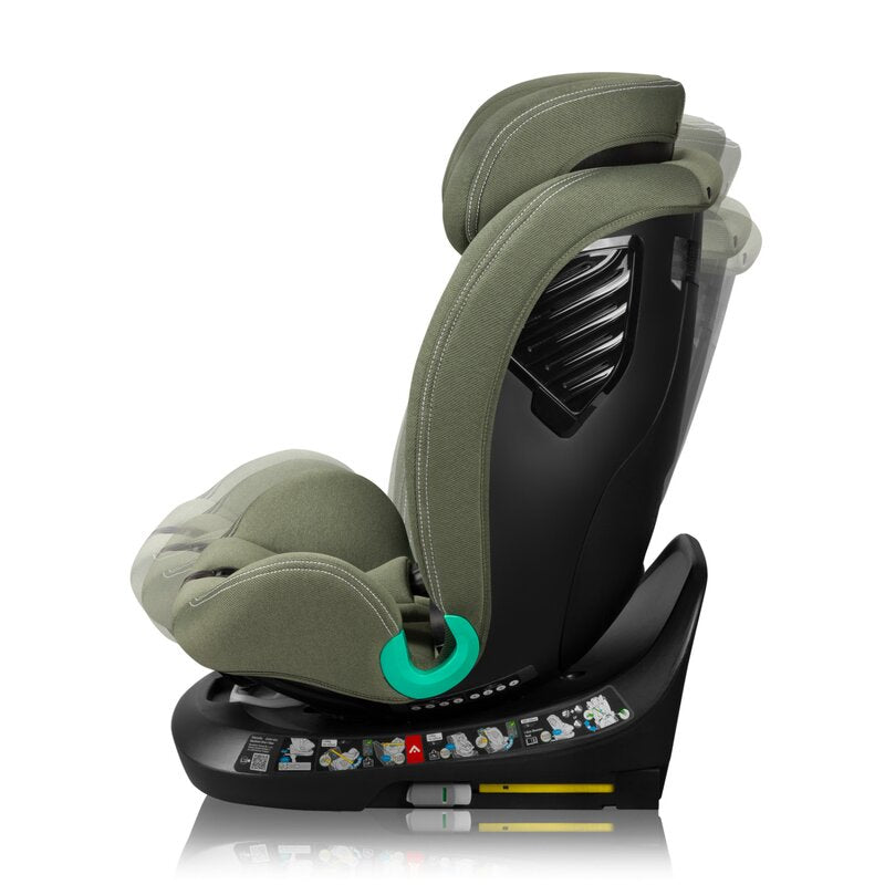 Scaun Auto Lionelo Bastiaan One i-Size 4in1 Rotativ 360 ISOFIX 0-36kg Verde