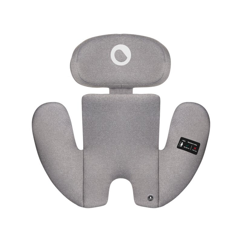 Scaun auto, Lionelo, Bastiaan One i-Size, 4 in 1, Protectie laterala, Cu spatar inclinabil in 4 pozitii, Cu tetiera reglabila in 13 pozitii, Rotire 360 grade, Top Tether, 0-36 Kg, 40-150 cm, Cu Isofix, Conform cu ECE R129, Gri