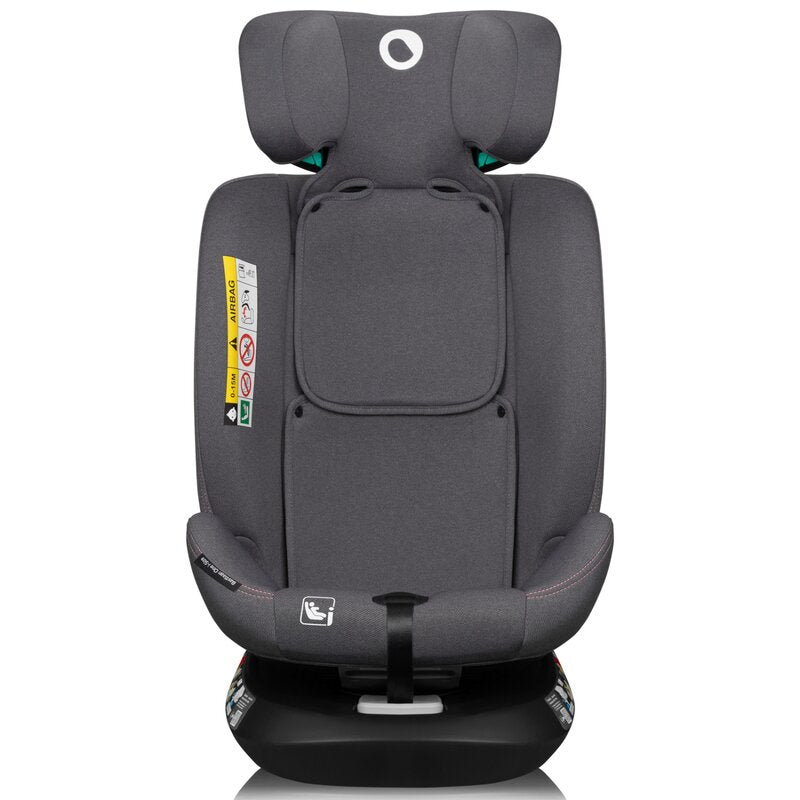 Scaun auto, Lionelo, Bastiaan One i-Size, 4 in 1, Protectie laterala, Cu spatar inclinabil in 4 pozitii, Cu tetiera reglabila in 13 pozitii, Rotire 360 grade, Top Tether, 0-36 Kg, 40-150 cm, Cu Isofix, Conform cu ECE R129, Roz