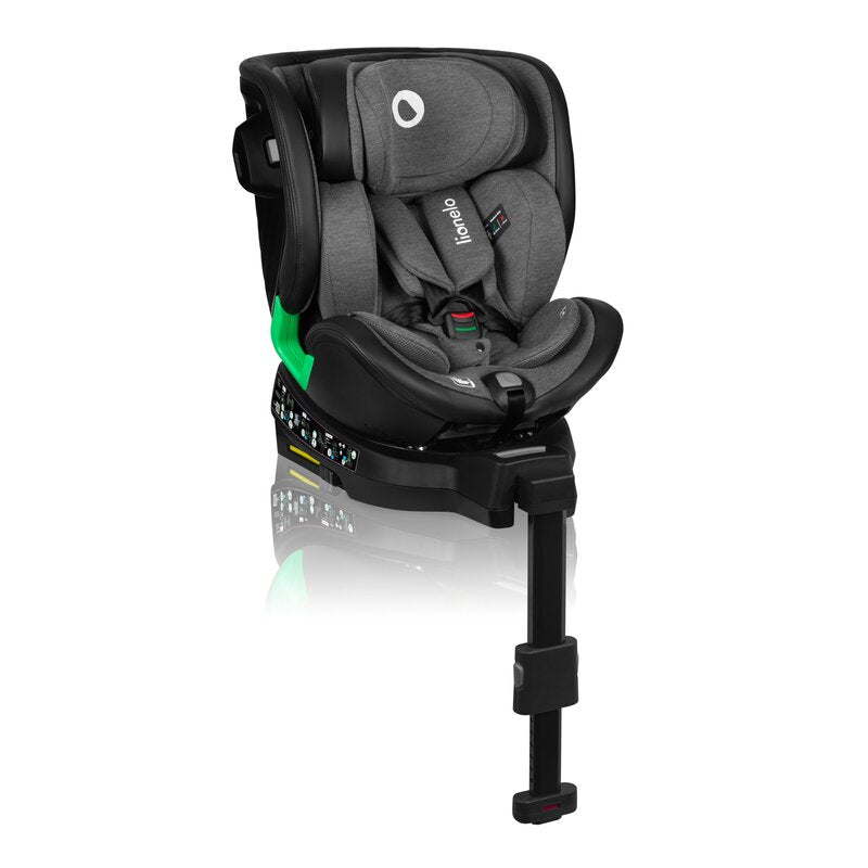 Scaun auto Lionelo Harmony i-Size, Gri inchis - husa bambus