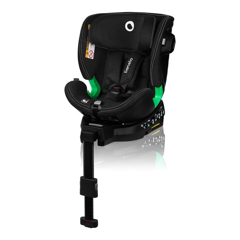 Scaun auto Lionelo Harmony i-Size, Negru - rotire 360