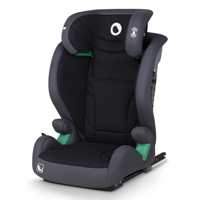 Scaun auto, Lionelo, i-Size Igo, 100- 150 cm, Cu isofix, Protectie laterala, Ajustare spatar in 2 pozitii, Tetiera Tri-Guard reglabila in 11 pozitii, Conform cu standardul european de securitate R129,
