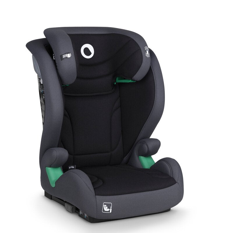 Scaun auto, Lionelo, i-Size Igo, 100- 150 cm, Cu isofix, Protectie laterala, Ajustare spatar in 2 pozitii, Tetiera Tri-Guard reglabila in 11 pozitii, Conform cu standardul european de securitate R129,