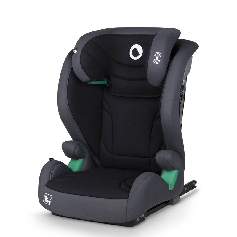 Scaun auto, Lionelo, i-Size Igo, 100- 150 cm, Cu isofix, Protectie laterala, Ajustare spatar in 2 pozitii, Tetiera Tri-Guard reglabila in 11 pozitii, Conform cu standardul european de securitate R129,