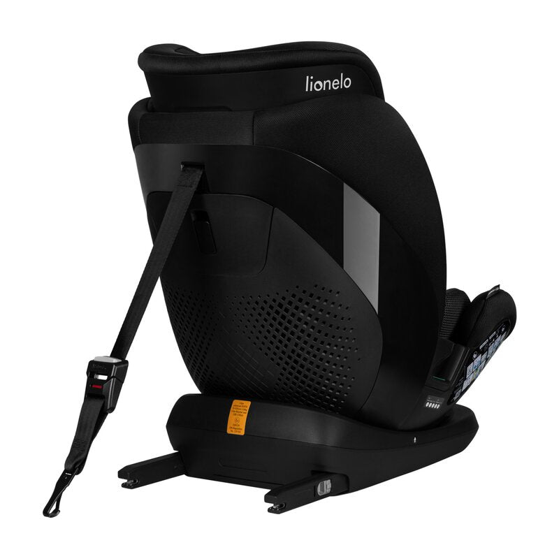 Scaun auto, Lionelo, Lavender I-size, Isofix, Cu centura TopTether, Cu spatar inclinabil in 5 pozitii, Cu tetiera reglabila in 13 pozitii, Instalare cu fata inainte, 9-36 Kg, 76-150 cm, Conform cu ECE