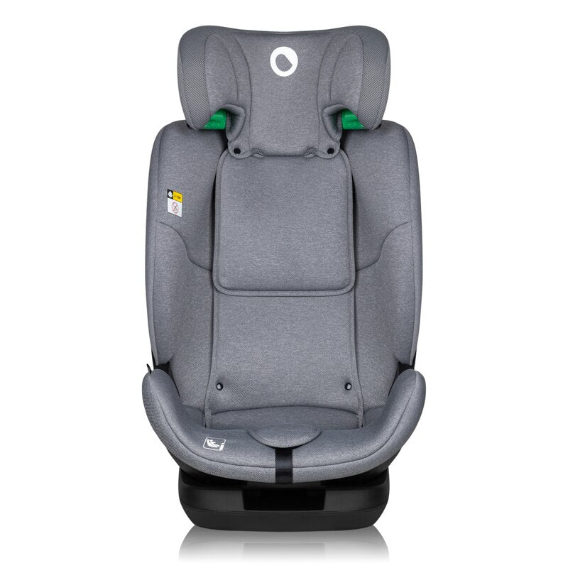Scaun auto, Lionelo, Lavender I-size, Isofix, Cu centura TopTether, Cu spatar inclinabil in 5 pozitii, Cu tetiera reglabila in 13 pozitii, Instalare cu fata inainte, 9-36 Kg, 76-150 cm, Conform cu ECE