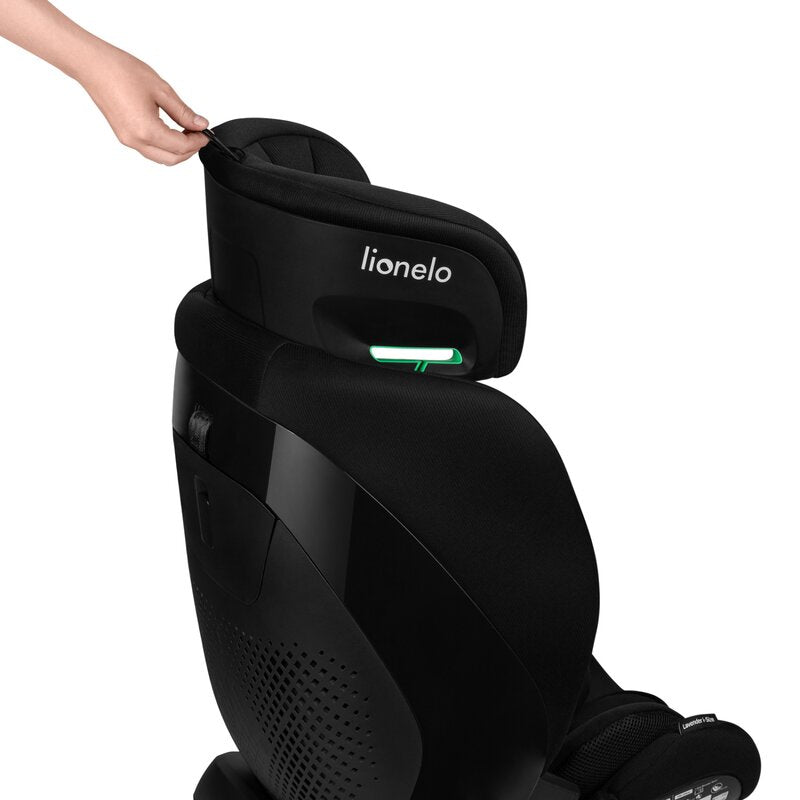 Scaun auto Lionelo Lavender i-Size, Negru