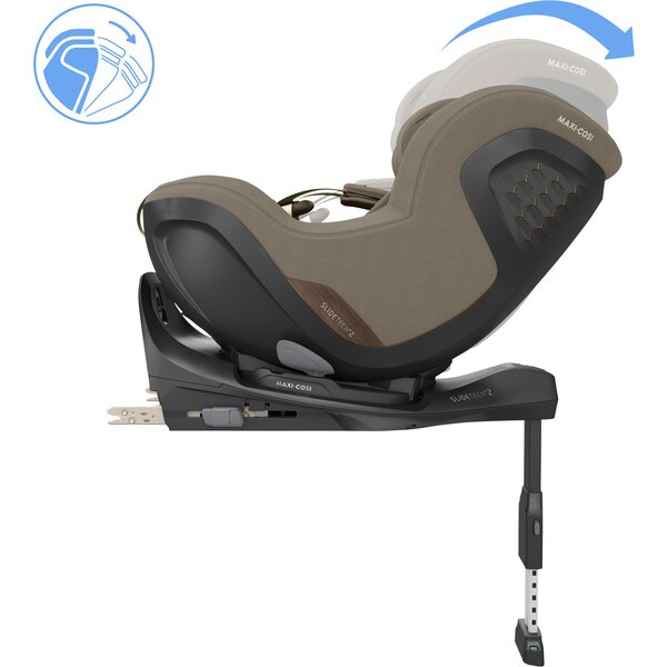 Scaun Auto Maxi-Cosi Pearl Slide Pro i-Size cu SlideTech 3 luni - 4 ani