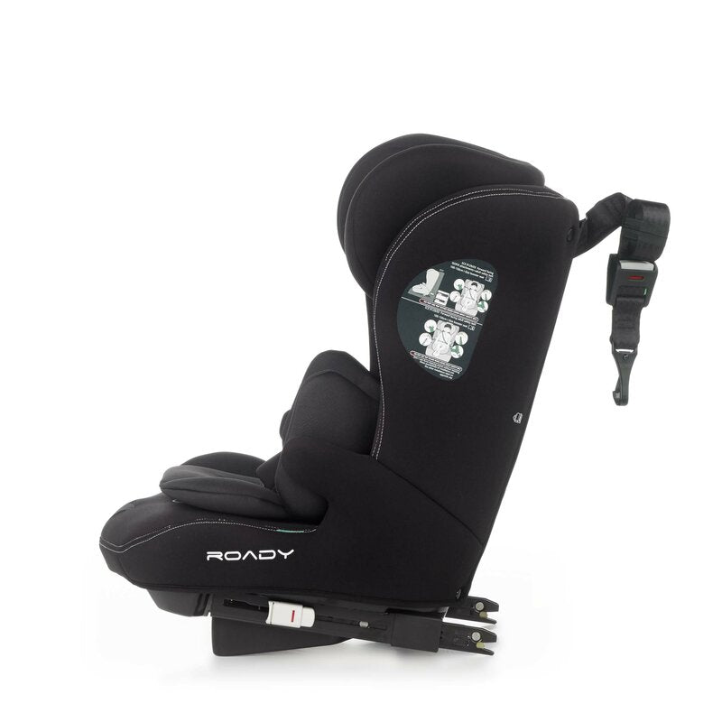 Scaun auto, Nurse, Roady, I-Size, Isofix, Cu centura TopTether, Cu tetiera reglabila, 76-150 cm, Conform cu ECE R129, Cosmos