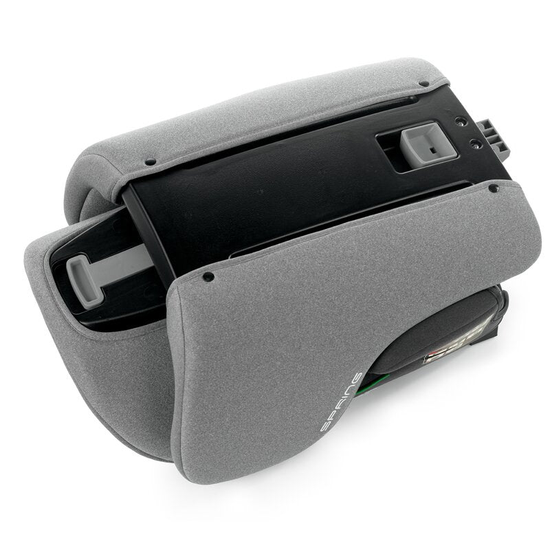 Scaun auto, Nurse, Spring, I-Size, Cu sistem isofix, Pliabil, 100-150 cm, 4-12 ani, Conform cu standardul european de securitate ECE R129, Storm