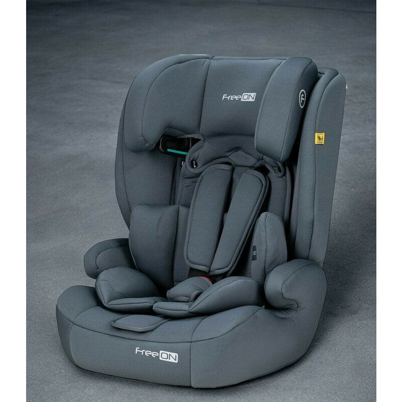 Scaun auto FreeON Uran i-Size 76–150 cm, gri închis – fotografia 13 a produsului