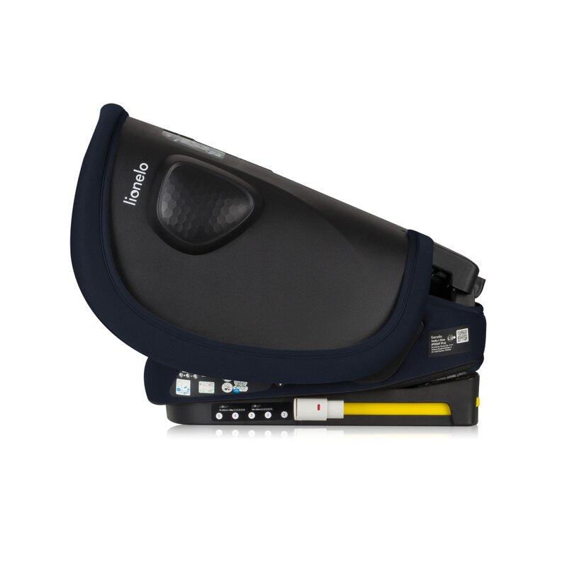 Scaun auto pliabil, Lionelo, Nelly, i-Size, 76- 150 cm, Tetiera reglabila in 15 pozitii, Spatar reglabil in 4 pozitii, Sisteme de fixare Isofix si Top Tether, Sezut lat si confortabil, Conform cu ECE R129, Albastru
