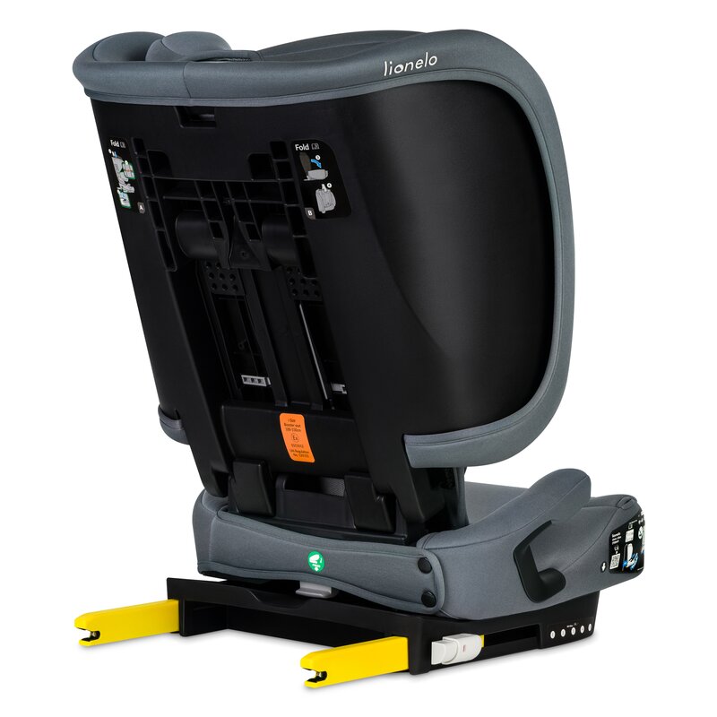 Scaun Auto Pliabil Lionelo Orin i-Size 100-150 cm Isofix Gri Grafit