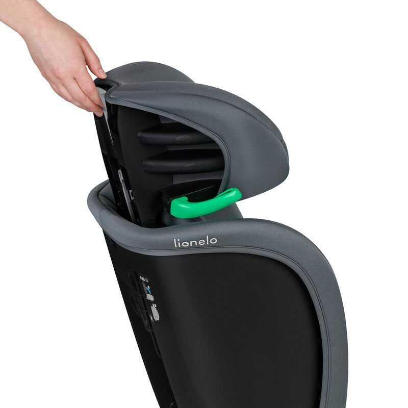 Scaun Auto Pliabil Lionelo Orin i-Size 100-150 cm Isofix Gri Grafit