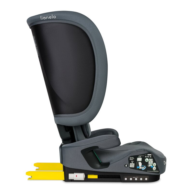 Scaun Auto Pliabil Lionelo Orin i-Size 100-150 cm Isofix Gri Grafit