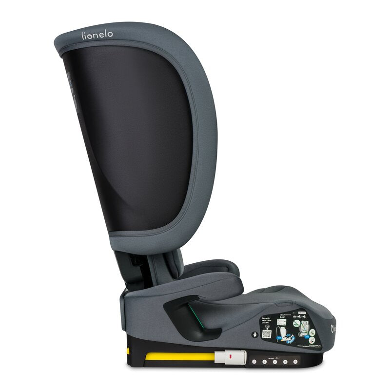 Scaun Auto Pliabil Lionelo Orin i-Size 100-150 cm Isofix Gri Grafit