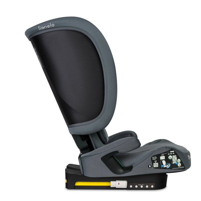 Scaun Auto Pliabil Lionelo Orin i-Size 100-150 cm Isofix Gri Grafit