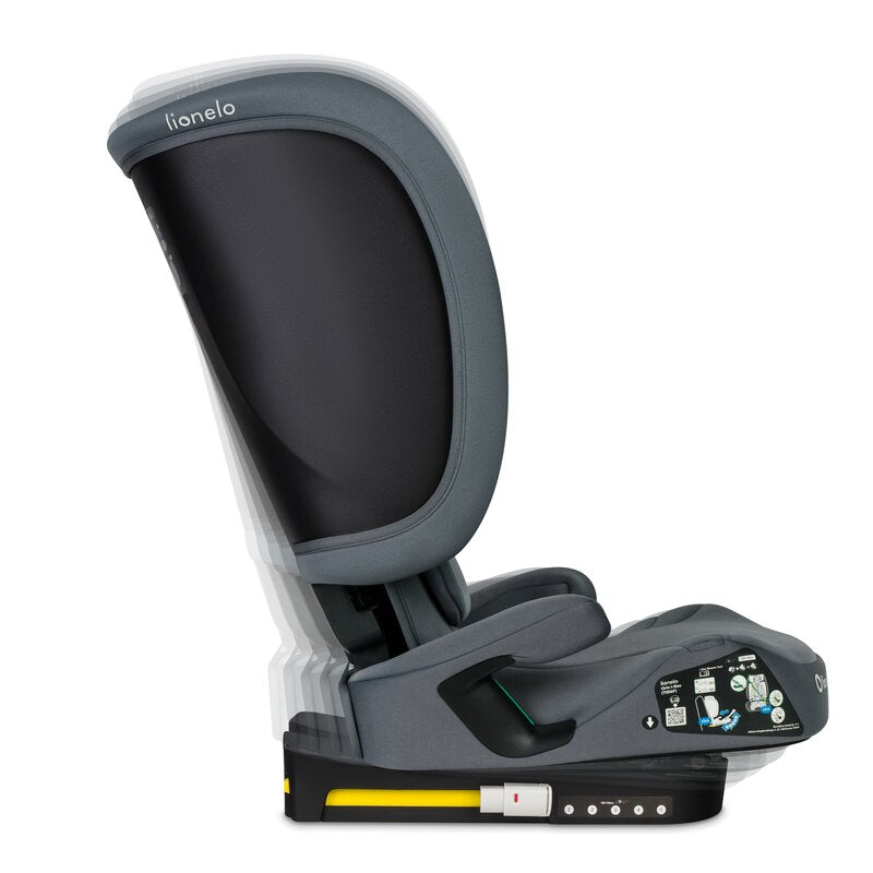 Scaun Auto Pliabil Lionelo Orin i-Size 100-150 cm Isofix Gri Grafit