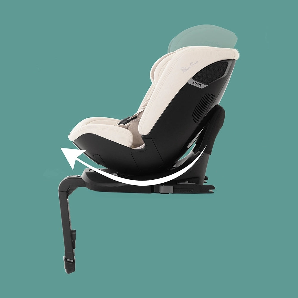 Scaun auto rotativ 360 Silver Cross Motion 2 All Size Almond