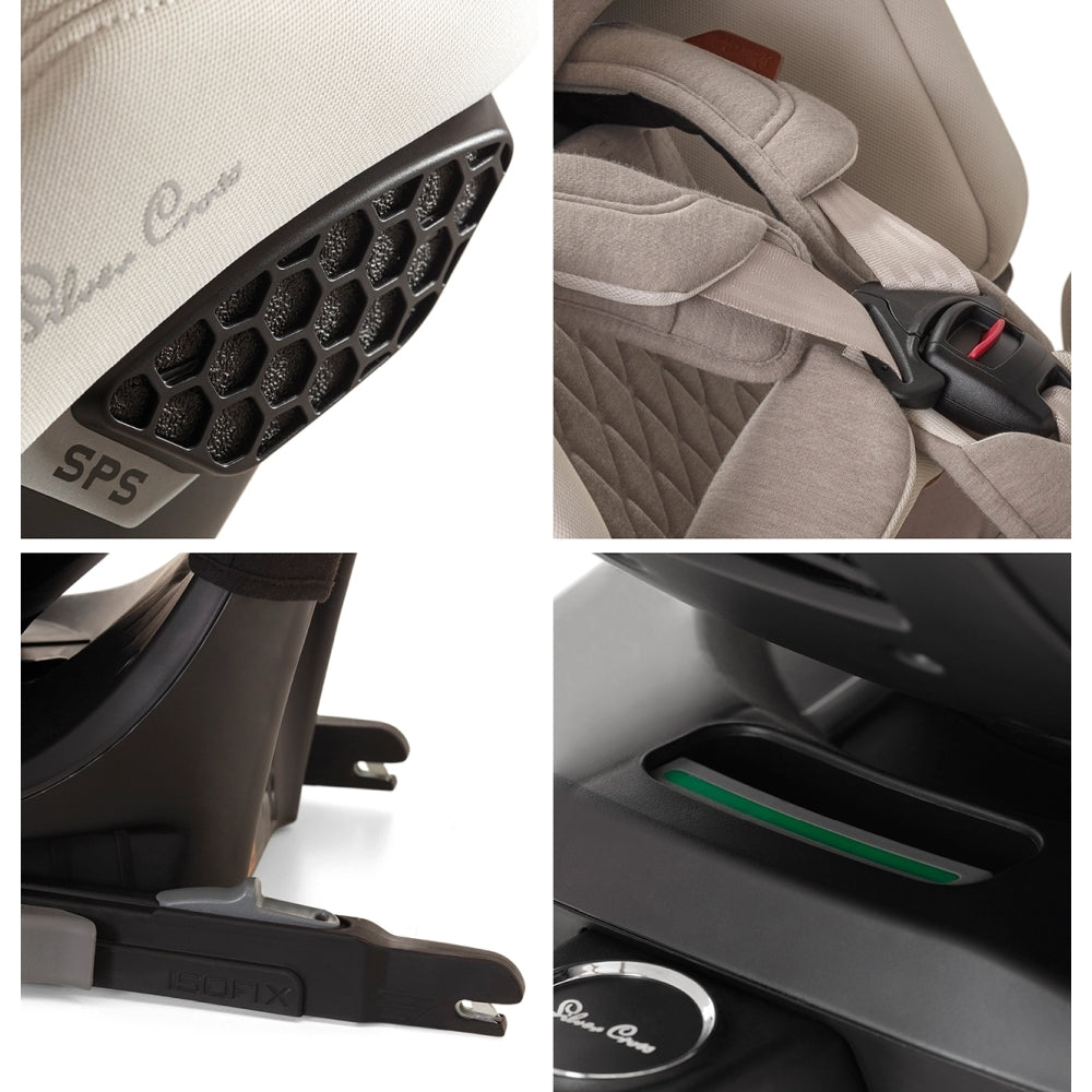 Scaun auto rotativ 360 Silver Cross Motion 2 All Size Almond