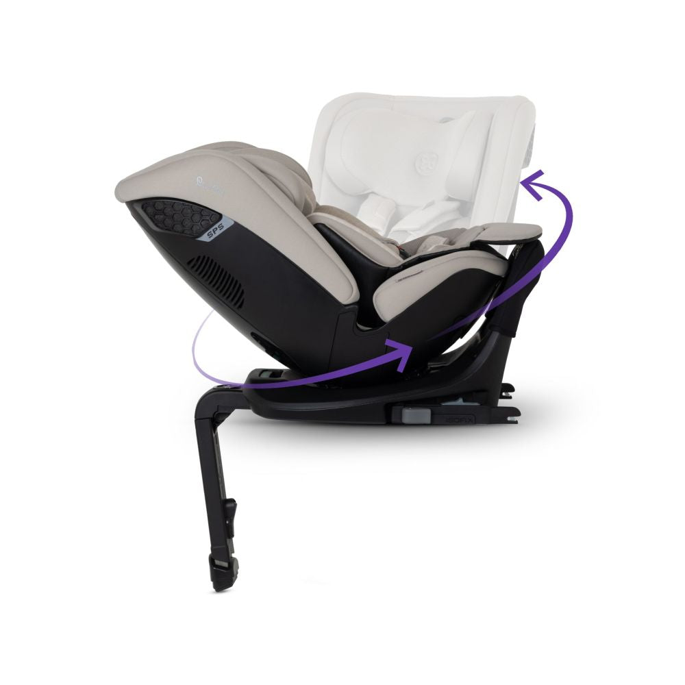 Scaun auto rotativ 360 Silver Cross Motion 3 All-Size Natural Taupe