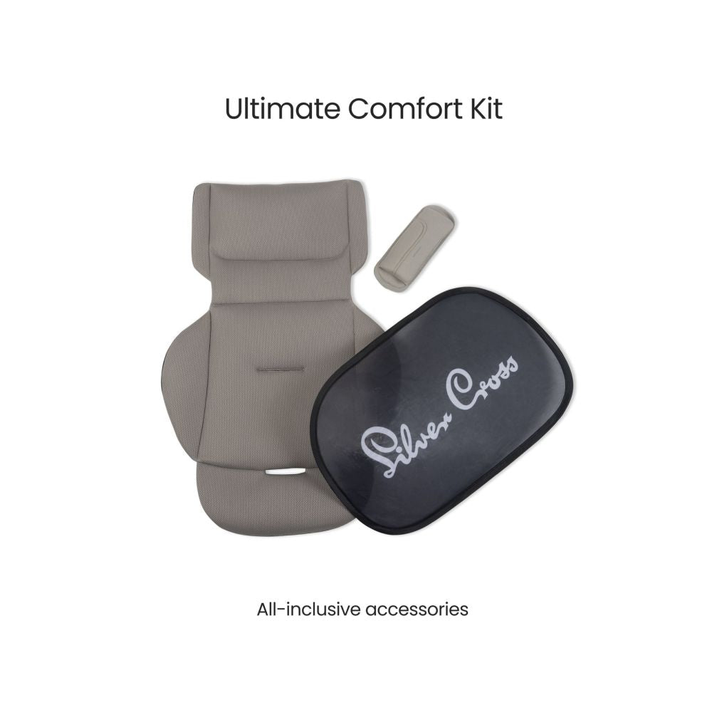 Scaun auto rotativ 360 Silver Cross Motion 3 All-Size Natural Taupe