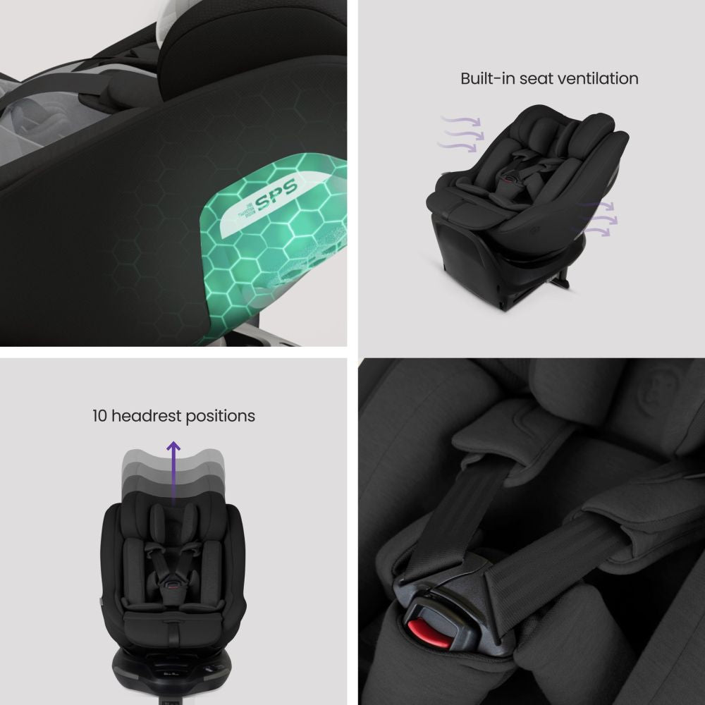 Scaun auto Silver Cross Approach Plus 360 Iconic Black - detaliu 3