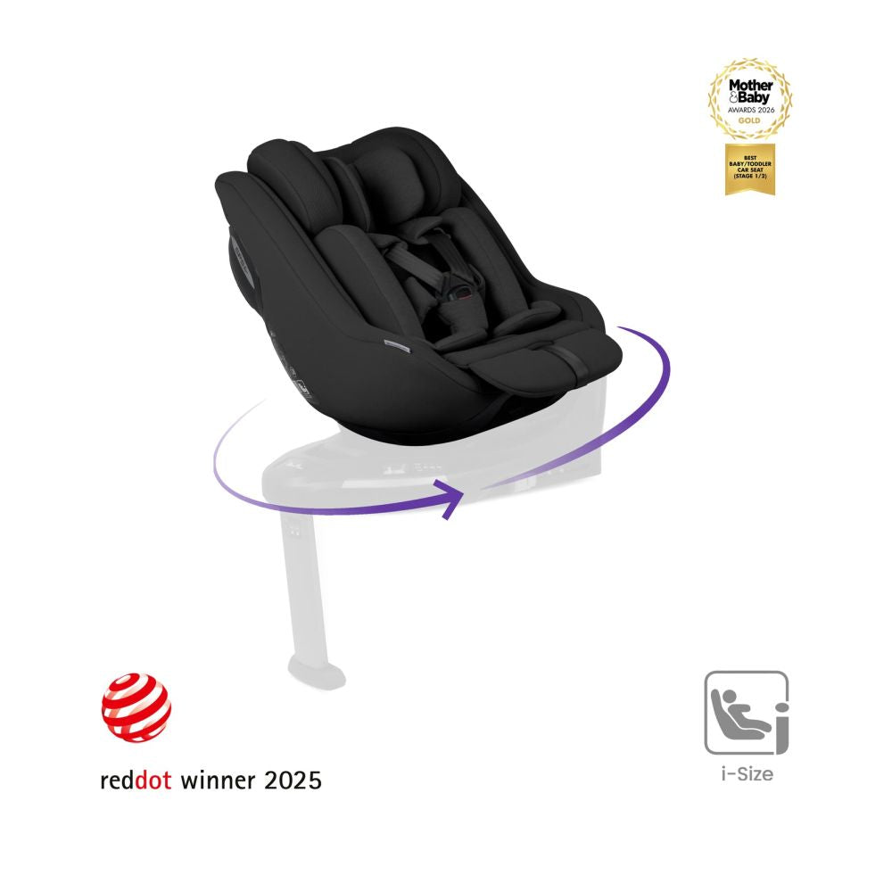 Scaun auto Silver Cross Approach Plus 360 Iconic Black