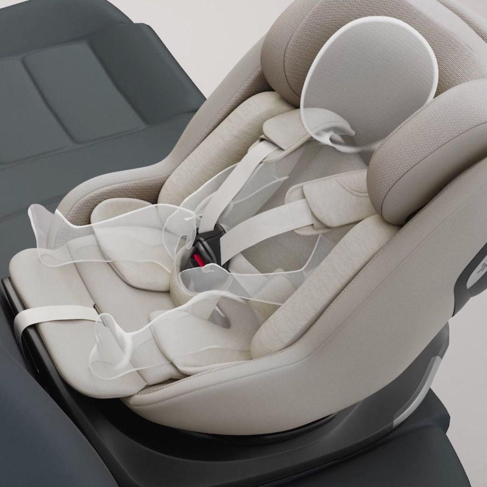 Scaun auto Silver Cross Approach Plus 360 Iconic Black