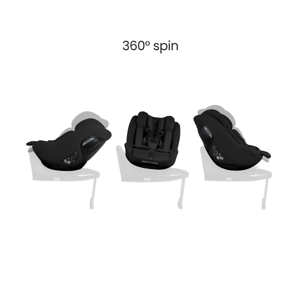 Scaun auto Silver Cross Approach Plus 360 Iconic Black
