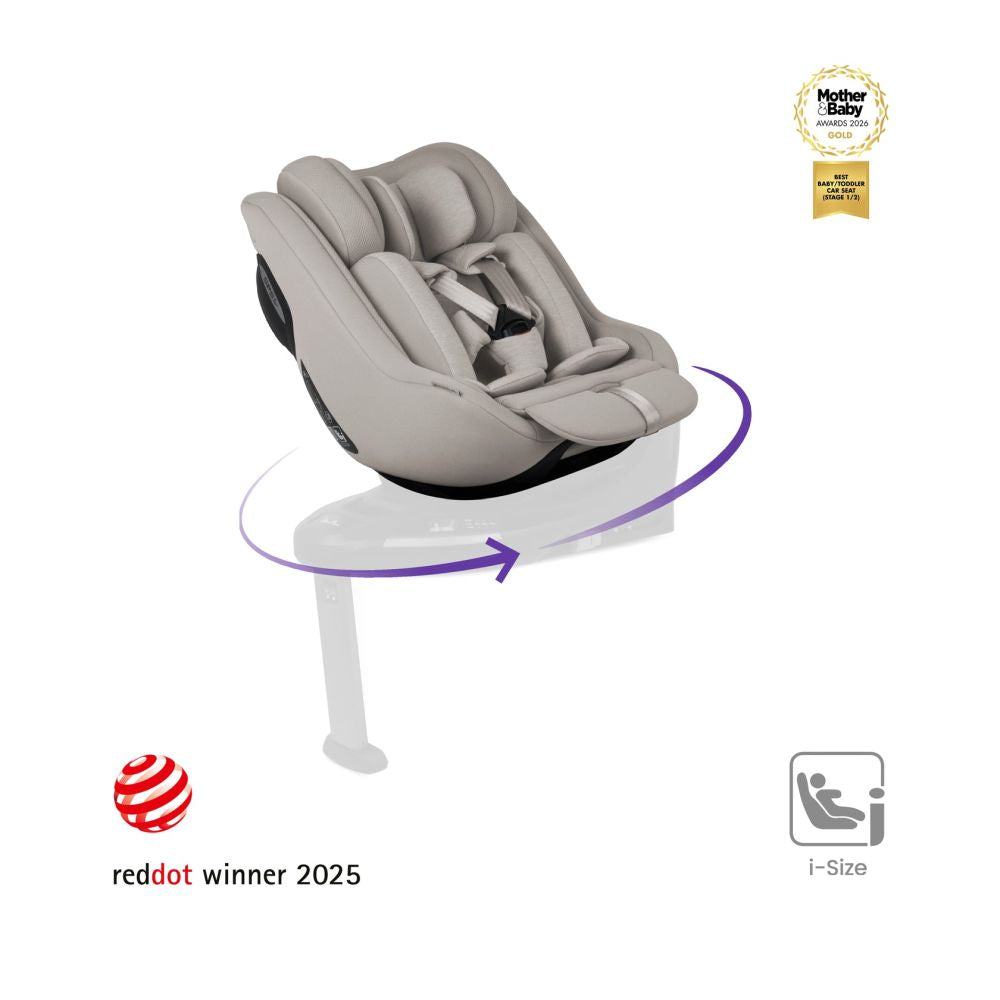 Scaun auto Silver Cross Approach Plus 360 Natural Taupe - detaliu 1