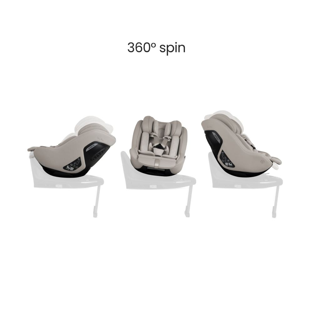 Scaun auto Silver Cross Approach Plus 360 Natural Taupe