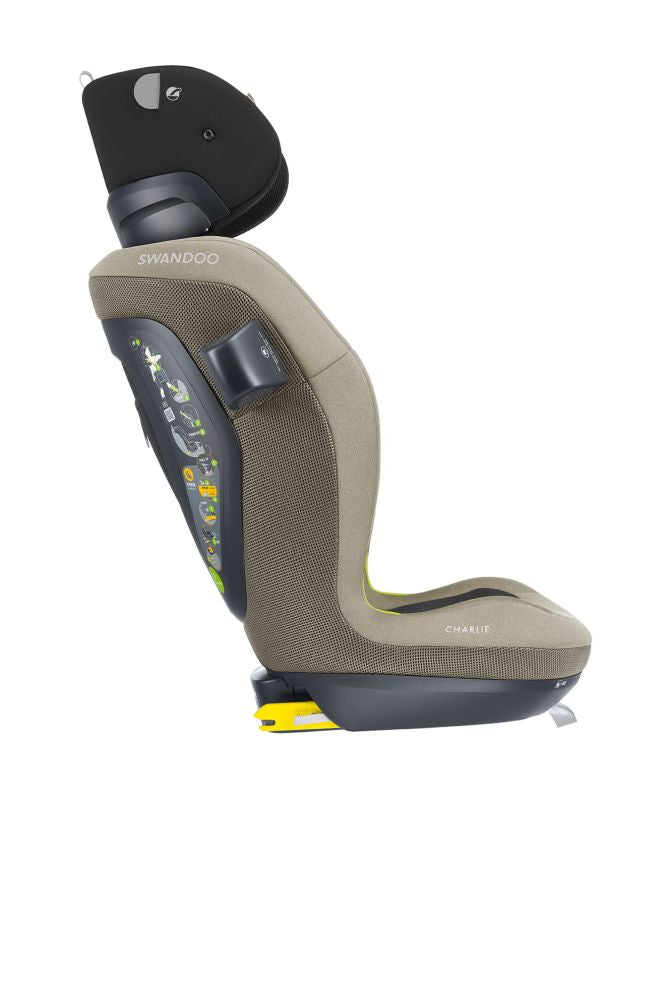 Scaun auto Swandoo Charlie i-Size Blissful Beige - detaliu 4