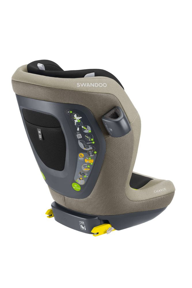 Scaun auto Swandoo Charlie i-Size Blissful Beige