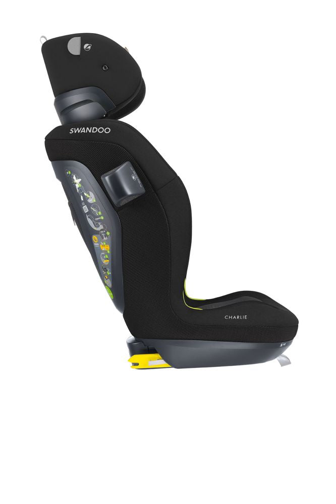 Scaun auto Swandoo Charlie i-Size Bold Black