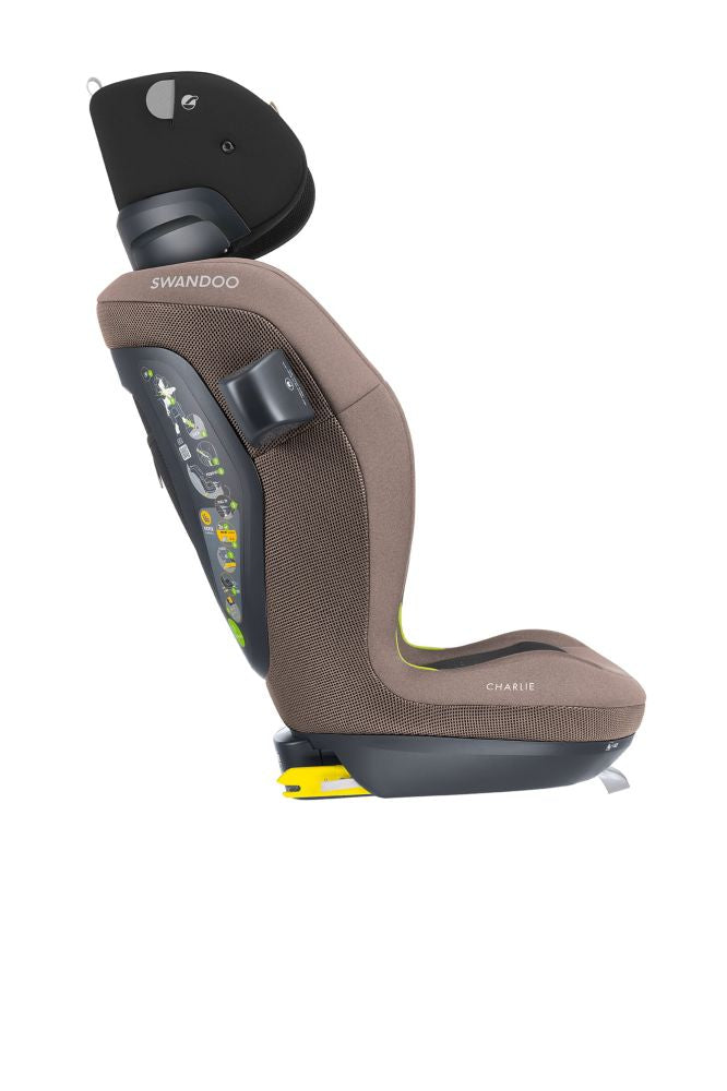 Scaun auto Swandoo Charlie i-Size Brilliant Brown