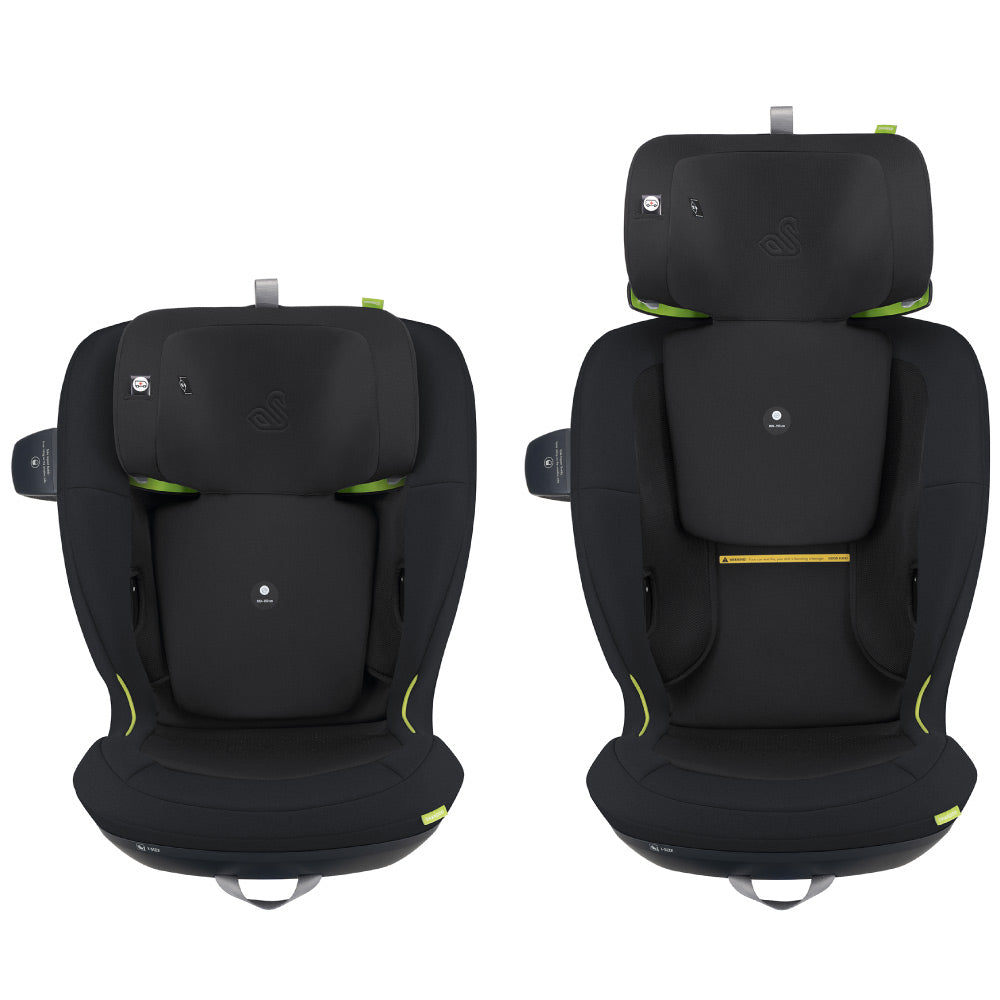 Scaun auto Swandoo Charlie i-Size Chia Black 100-150 cm cu tetiera reglabila