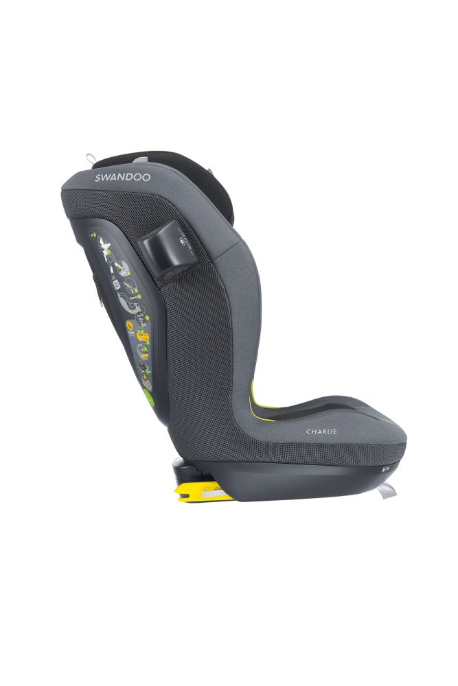 Scaun auto Swandoo Charlie i-Size Graceful Grey