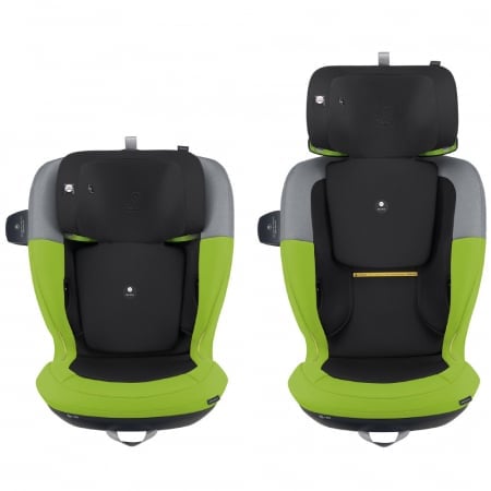 Scaun auto Swandoo Charlie i-Size Chia Black 100-150 cm cu tetiera reglabila