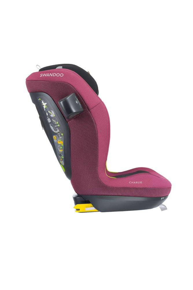 Scaun auto Swandoo Charlie i-Size Playful Plum