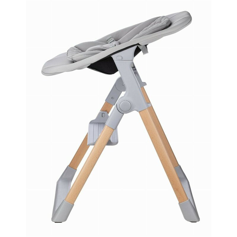 Scaun de masa 2 in 1, FreeON, Flexi Grow, Transformabil, Pliabil, Contine 2 accesorii, 0 luni +, Gri